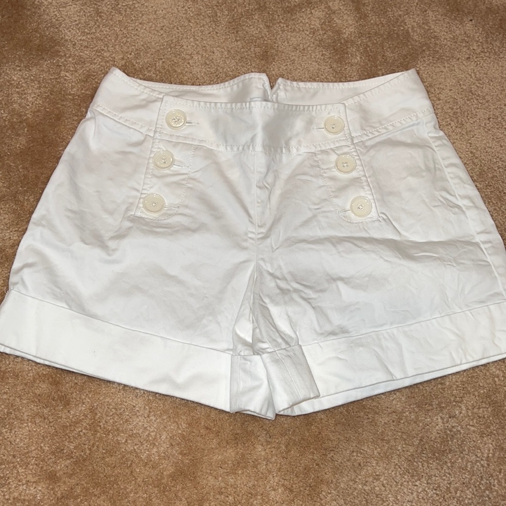 White Shorts. Size 4